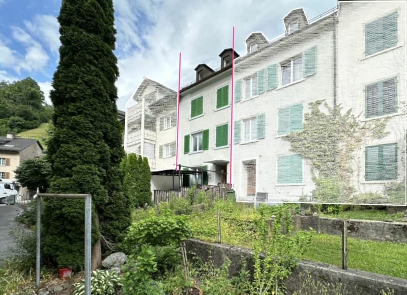 5.5 rooms - Row house with 1.5 room apartment (1)
