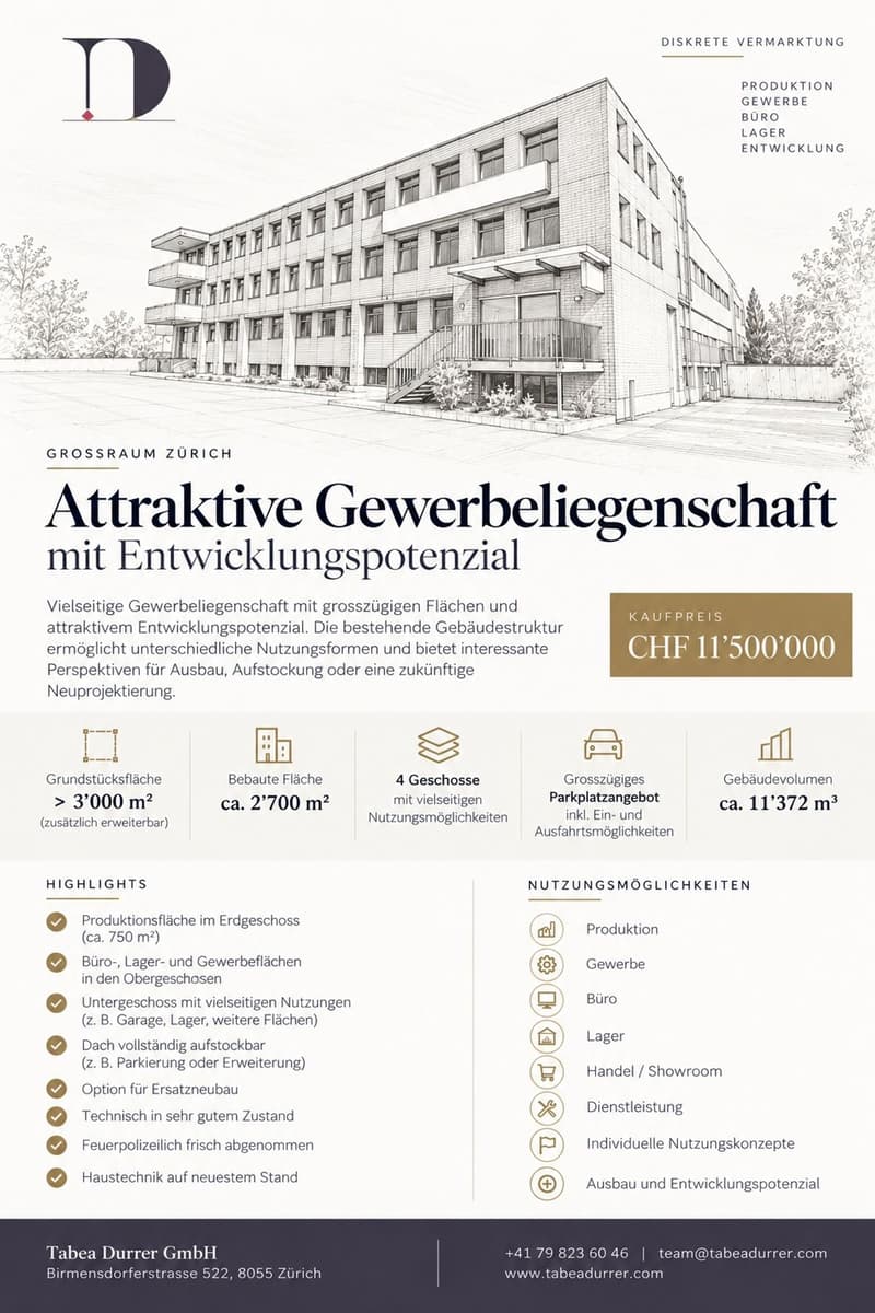 Potenzial für Weiterentwicklung, Ausbau oder Neubau (1)