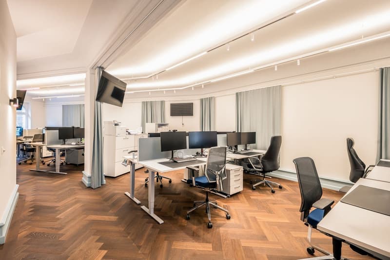 Nouveau bureau aménagé et climatisé sur Bahnhofstrasse (4)