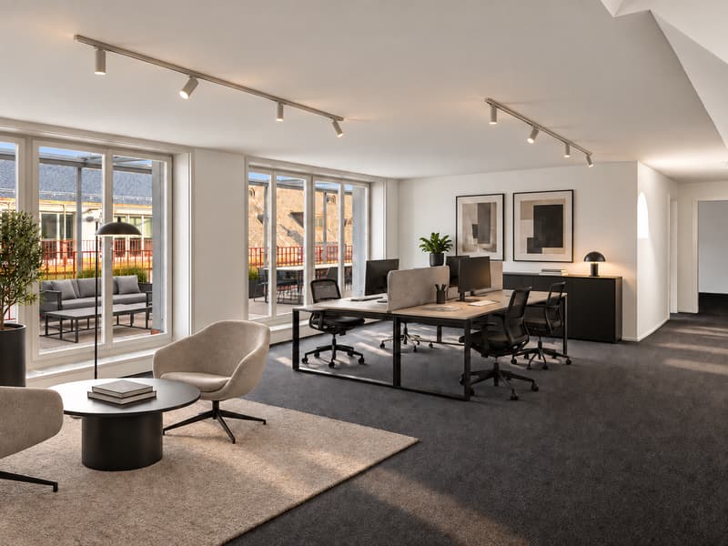 190m² Bürofläche mit Terrasse nur wenige Schritte vom Paradeplatz (2)