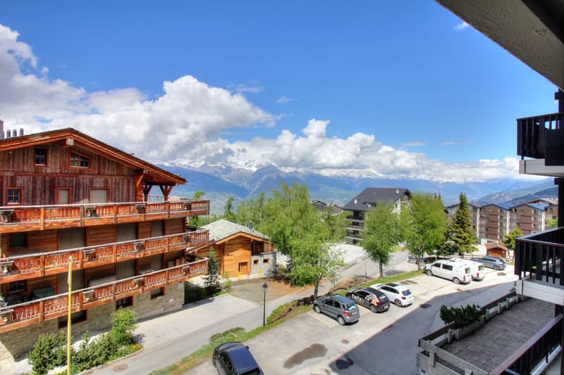 Studio with balcony and open view in Haute-Nendaz (1)