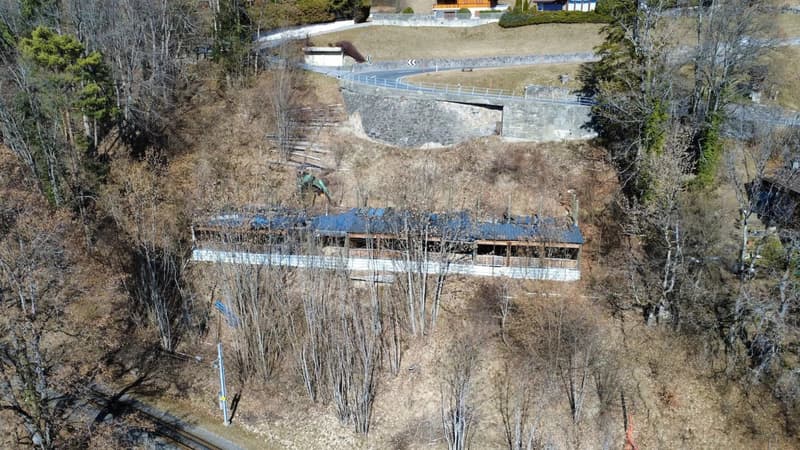 Plot in Posses-sur-Bex with possibility to build 3 villas (2)