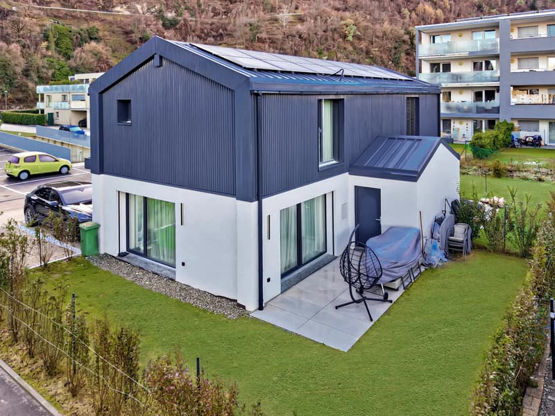 Aproz | Ökologie, modernes Design und Komfort für diese 3,5-Zimmer-Villa (1)