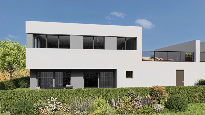 Saillon | Magnifica villa a schiera nuova in un ambiente ottimale (1)