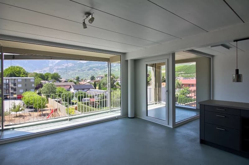 Pont-de-La-Morge I Prächtiges Attikapartment mit 3.5 Zimmern (6)