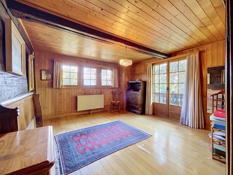 Chalet mit Charme in Arveyes - Seltenes Objekt mit Potenzial (7)