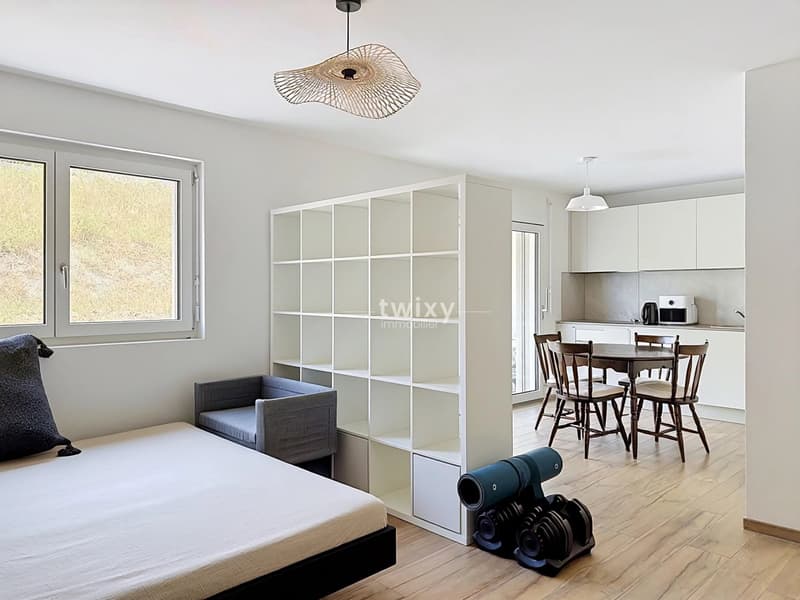 Ayent | Lumineux studio récent avec beau balcon (1)