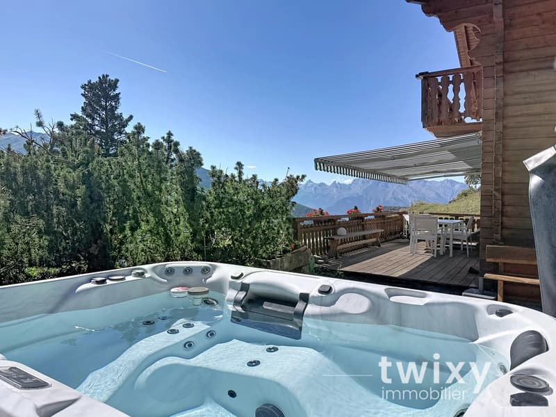 Charmant chalet de 4.5 pièces avec spa (4)