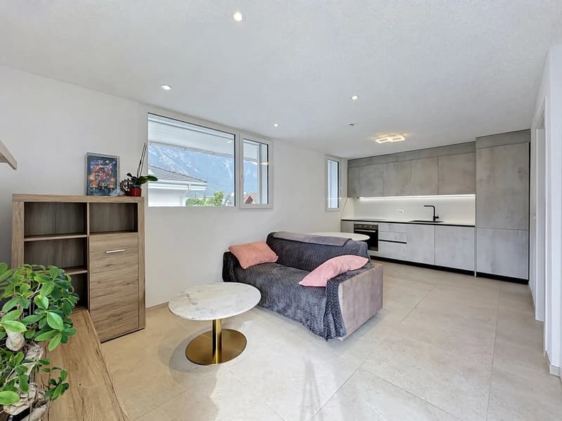 Collombey ? Appartement moderne 2.5 pièces avec grande terrasse (5)