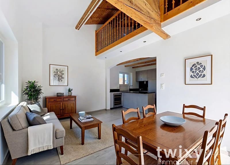 Chalais | Duplex de 4 pièces rénové, au coeur du village (1)