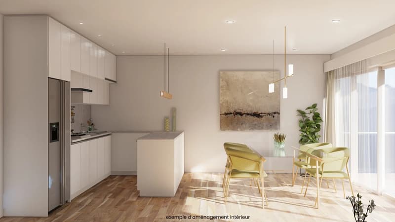 Savièse | Attique de 3.5 pièces avec terrasse au coeur de St-Germain (5)