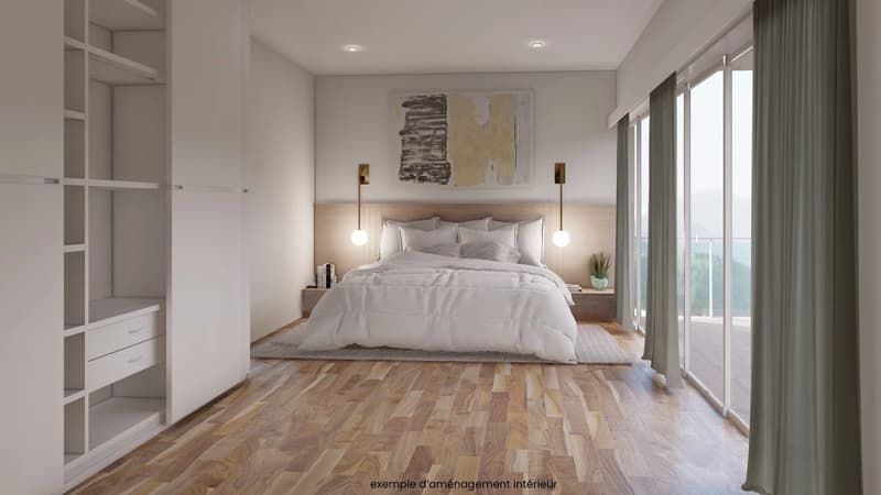 Savièse | Attique de 3.5 pièces avec terrasse au coeur de St-Germain (6)