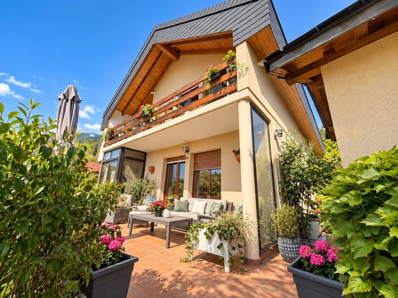 Ayent | Grande maison de deux appartements avec vue panoramique (1)