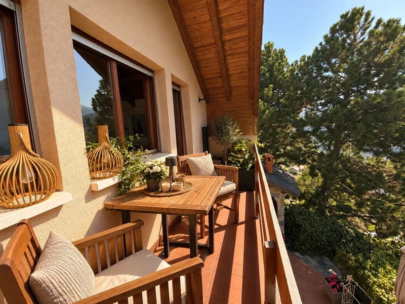 Ayent | Grande maison de deux appartements avec vue panoramique (3)