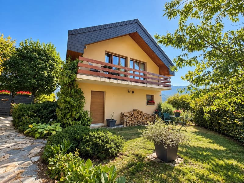 Ayent | Grande maison de deux appartements avec vue panoramique (10)