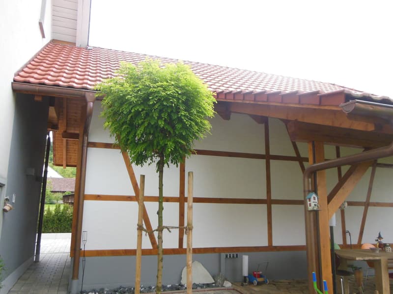 Blick vom Garten