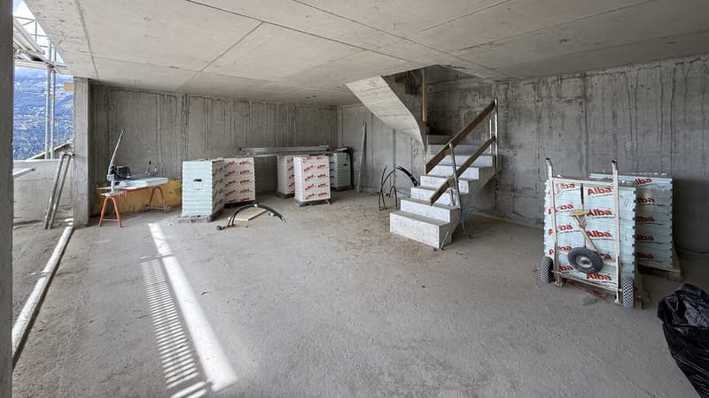Rez inférieur - Cuisine / salle à manger (05.06.2026) / Lower level - Kitchen / dining room (05.06.2026) / Piano inferiore - Cucina / sala da pranzo (05.06.2026)