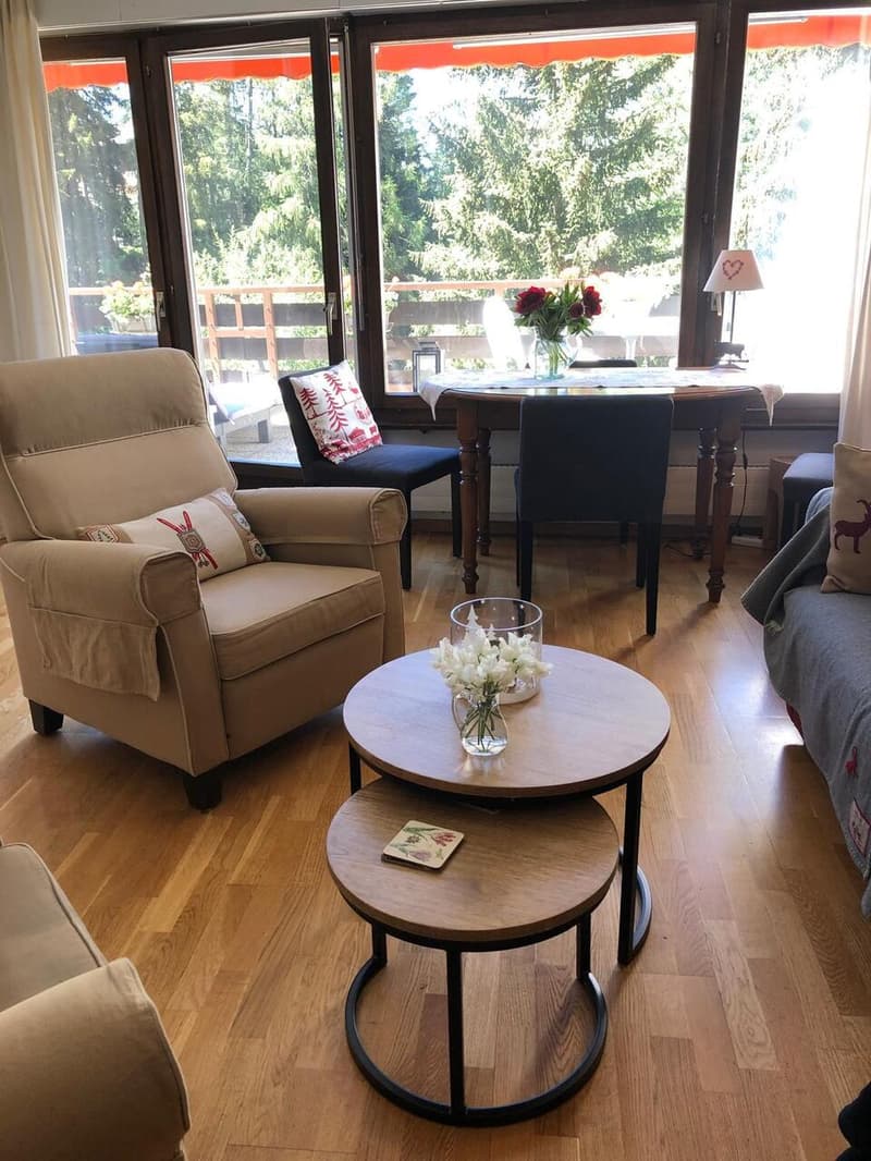 Appartement 2.5 pièces & parking en plein centre de Crans-Montana (2)