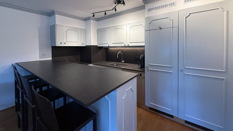 Cuisine ouverte avec bar / Open kitchen with bar / Cucina aperta con bar