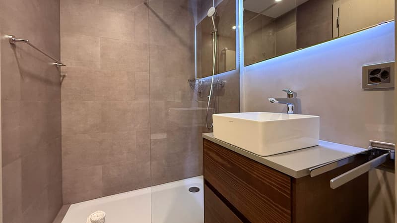 Chambre 3 - Salle de douche / Bedroom 3 - Shower room / Camera da letto 3 - Bagno con doccia