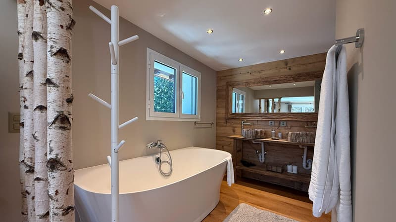 Chambre 4 - Salle de bain/douche (Vue 1) / Bedroom 4 - Bathroom/shower (View 1) / Camera da letto 4 - Bagno/doccia (Vista 1)
