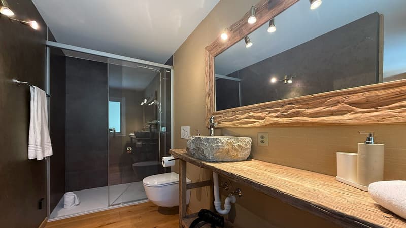 Chambre 2 - Salle de douche / Bedroom 2 - Shower room / Camera da letto 2 - Bagno con doccia