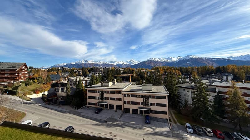 Vue depuis le balcon (Sud-Est) / View from balcony (southeast) / Vista dal balcone (Sud-Est)