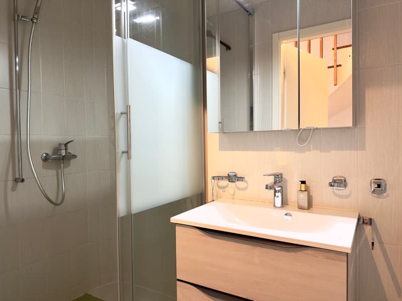 Salle de douches Rez / Ground-Floor Shower Room / Sala docce al piano terra