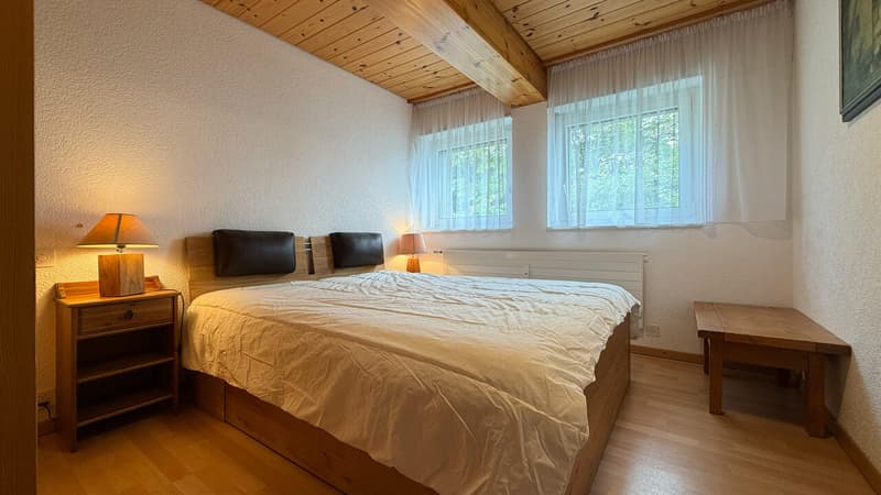 Chambre double avec armoires / Double bedroom with closets / Camera doppia con armadi