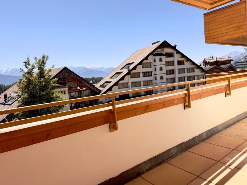 Terrasse privative de la chambre lit double / Private terrace off the double bedroom / Terrazza privata della camera con letto matrimoniale