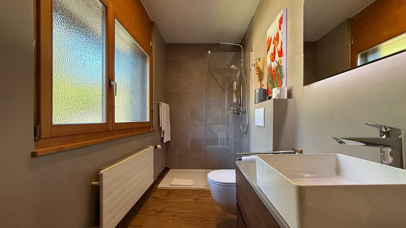 Chambre 3 - Salle de douche / Bedroom 3 - Shower room / Camera da letto 3 - Bagno con doccia