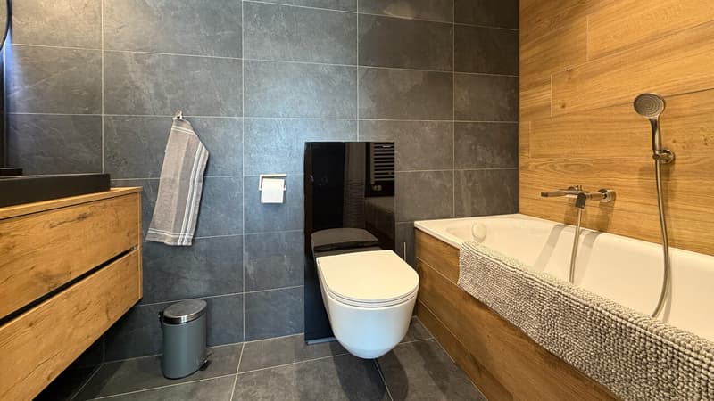 Salle de bain - Vue 1 / Bathroom - View 1 / Bagno - Vista 1