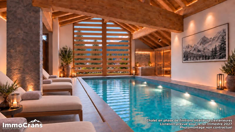 Chalet Les Lutins - Piscine / Les Lutins Chalet - Pool / Chalet Les Lutins - Piscina