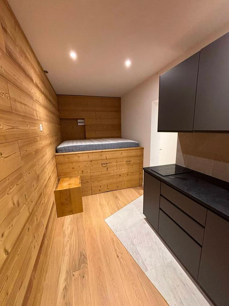 Chambre avec cuisine et salle de douche - Secteur Cry d'Er (2)