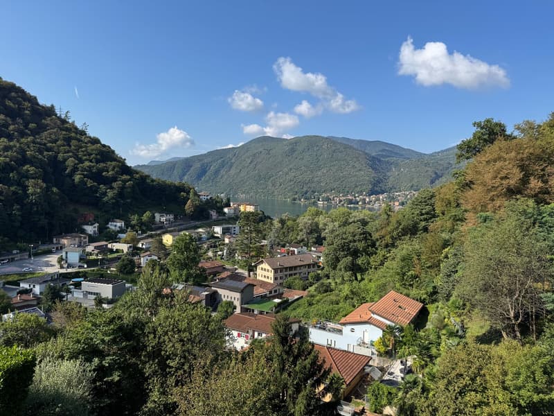House with lake view in Lugano-Figino (10)