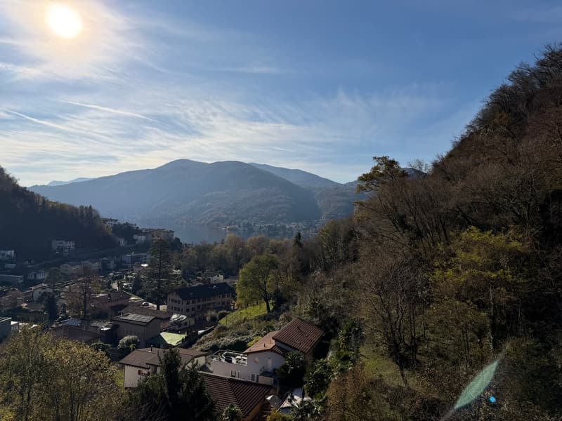 House with lake view in Lugano-Figino (16)