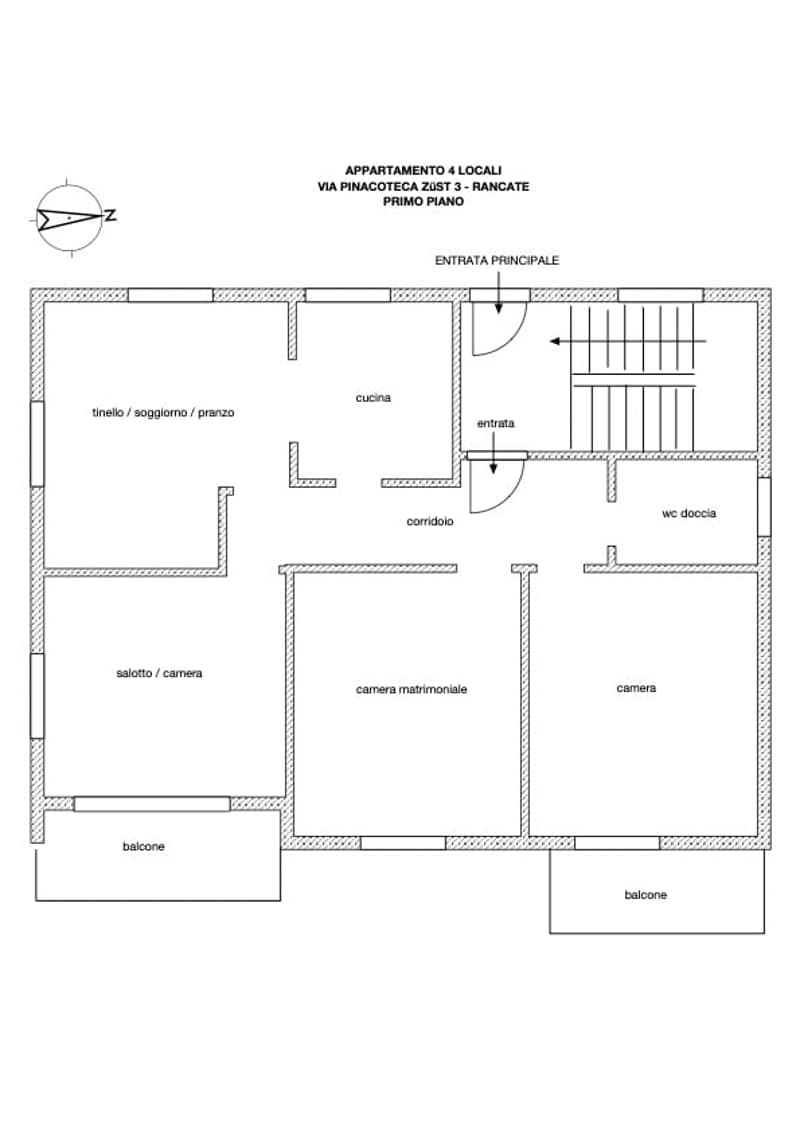 App. 4.5 loc. in casa bifamiliare a Rancate (11)