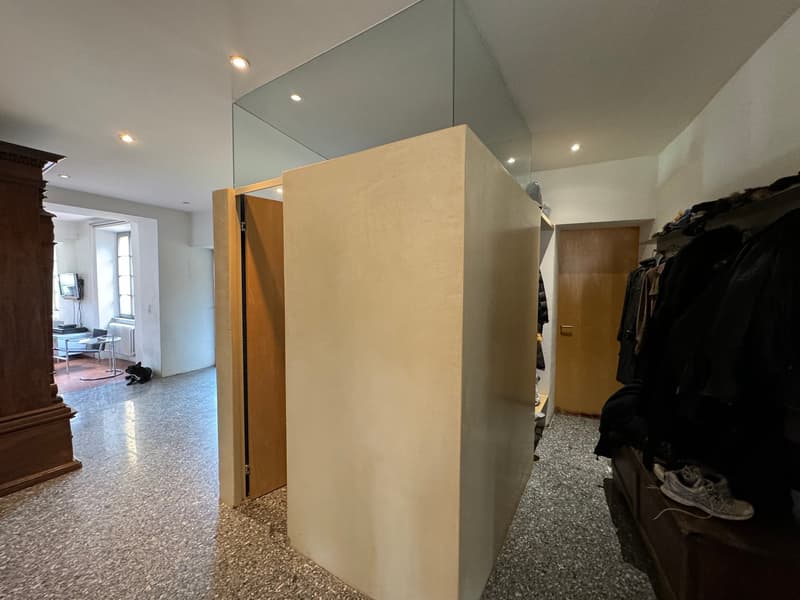 Esclusivo appartamento 5.5 in edificio storico a Lugano Carona (9)