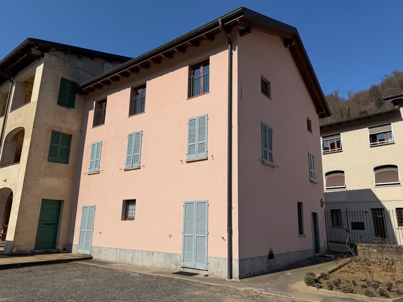 Großes 4.5-Zimmer-Duplex-Apartment in einem historischen Haus in Barbengo (14)