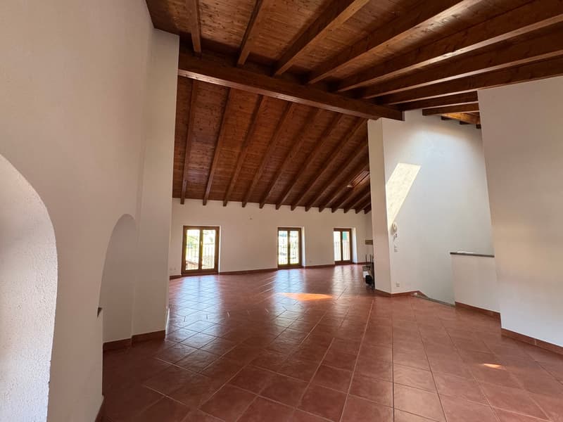 Großes 4.5-Zimmer-Duplex-Apartment in einem historischen Haus in Barbengo (4)