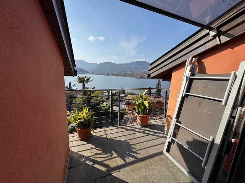 Casa con vista lago Collina d'Oro Carabietta anche SECONDA RESIDENZA (12)