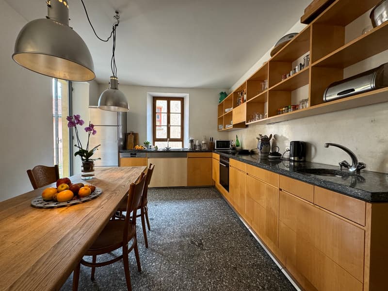 Esclusivo appartamento 5.5 in edificio storico a Lugano Carona (3)