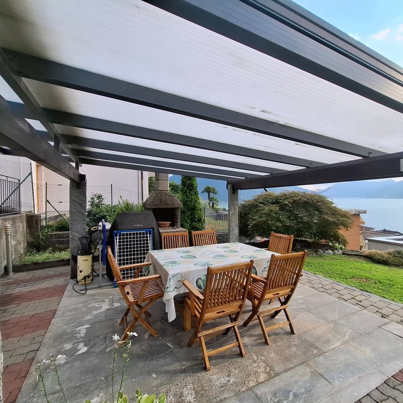 Incantevole casa unifamiliare 4.5 con vista lago a Bissone (17)