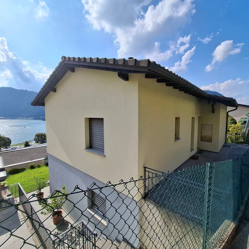 Incantevole casa unifamiliare 4.5 con vista lago a Bissone (3)