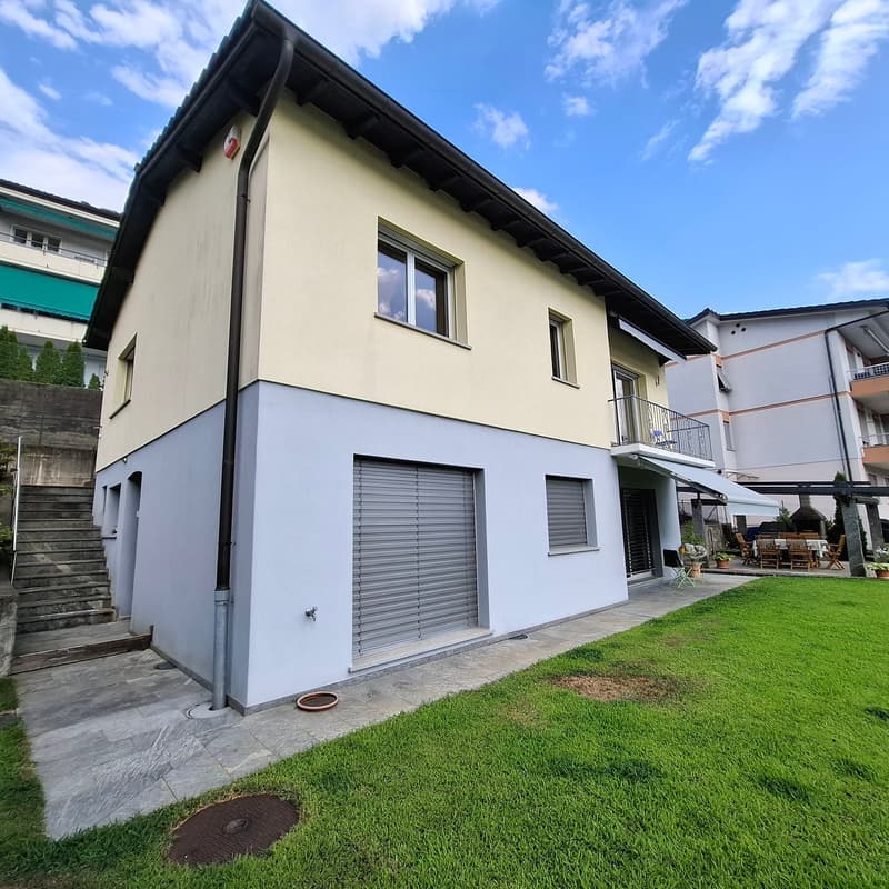 Incantevole casa unifamiliare 4.5 con vista lago a Bissone (18)