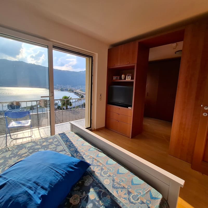 Incantevole casa unifamiliare 4.5 con vista lago a Bissone (12)