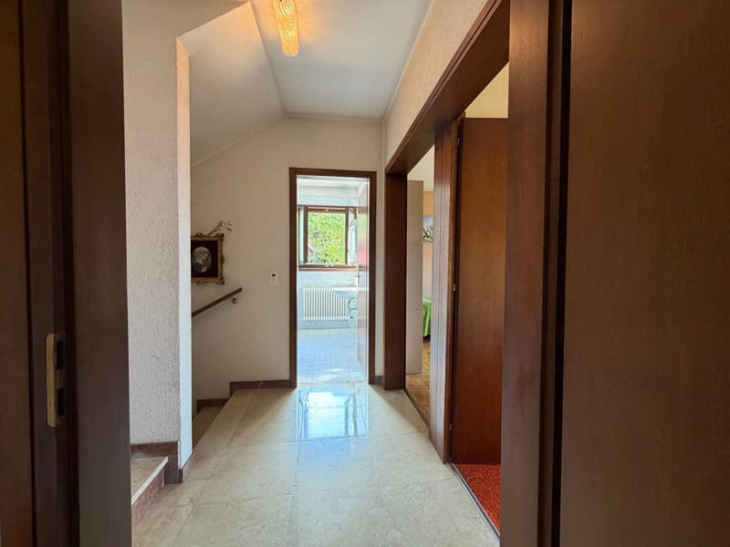 Grande villa signorile anni 70 di 7.5 locali con piscina a Lugano Cadro (9)