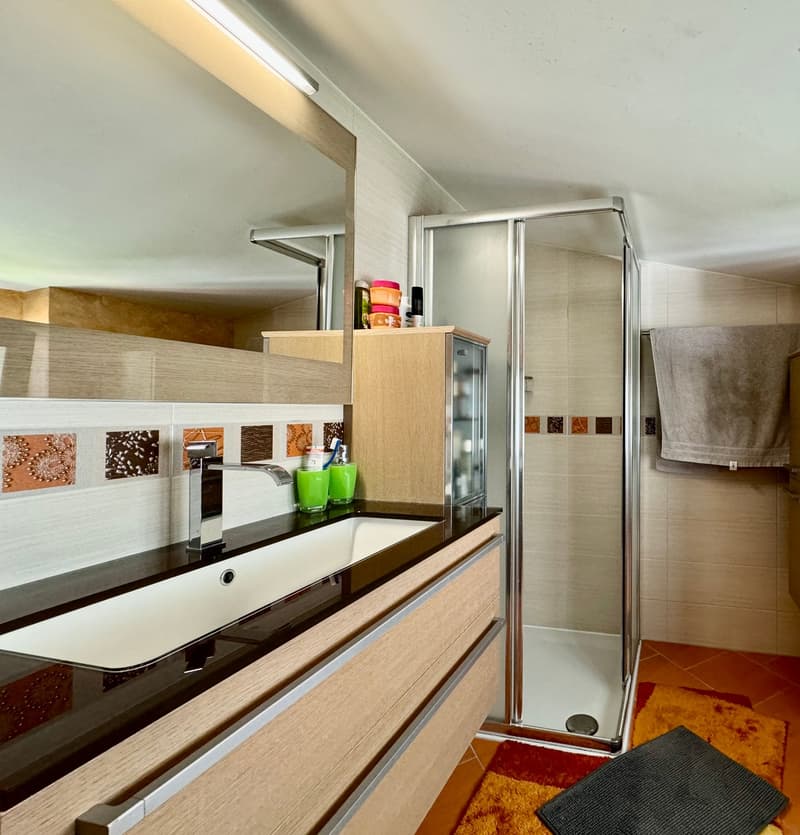 Casa 5.5 locali e un monolocale affittato nel nucleo di Biasca (9)