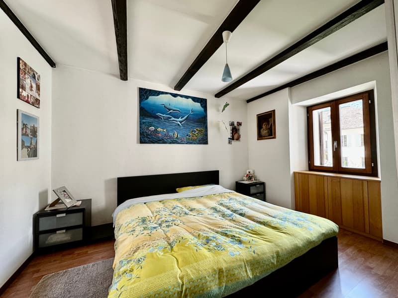 Casa 5.5 locali e un monolocale affittato nel nucleo di Biasca (7)