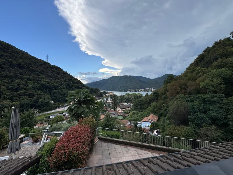 Casa con vista lago a Lugano-Figino / Haus mit Seeblick in Lugano-Figino (6)